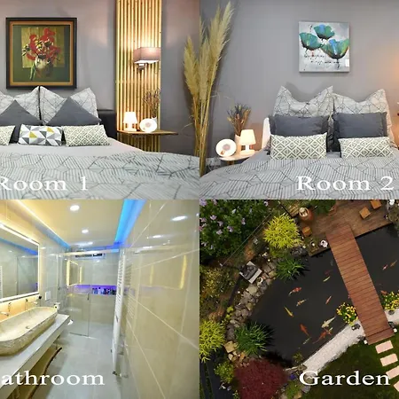 Schoene, Geraeumige Souterrain-Kellerwohnung Mit Japangarten, Kostenlos Parkplatz Appartamento *